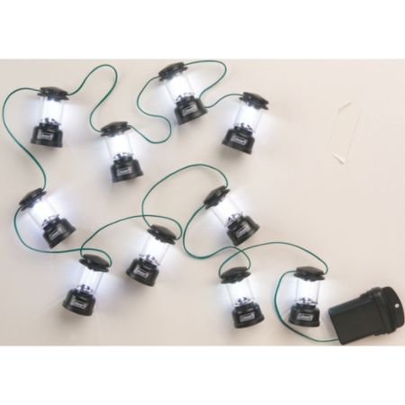 Coleman LED Mini Lantern String Lights 80 String Green by Office Depot & OfficeMax